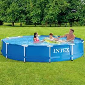 PISCINA FRAME TONDA 366 INTEX