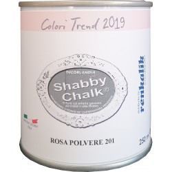 Shabby Chalk ml 250 Rosa Polvere